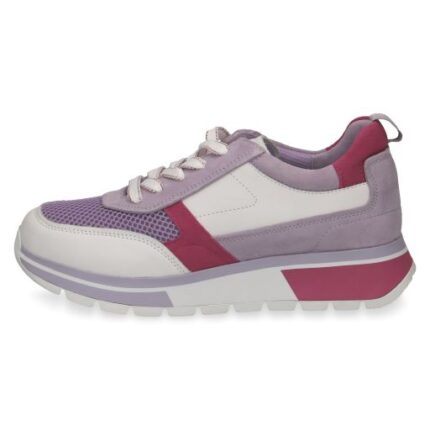 SM-06-SS2023-22a - Γυναικεία Sneakers CAPRICE Μωβ Ροζ