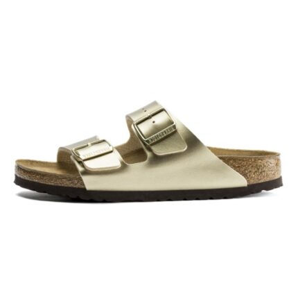 SM-03-SS2023-09a - Unisex Ανατομικά Πέδιλα BIRKENSTOCK Narrow Χρυσό