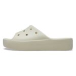 SM-10-SS2023-20a - Γυναικείες Ανατομικές Παντόφλες CROCS Μπεζ Ανοιχτό