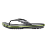 SM-10-SS2022-02a - Ανδρικές Ανατομικές Σαγιονάρες CROCS Μαύρο-Πράσινο