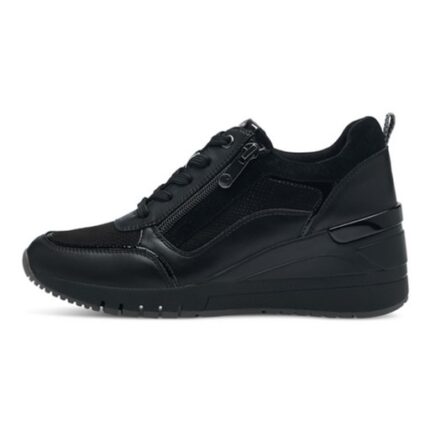 SM-17-AW2023-03a - Γυναικεία Sneakers MARCO TOZZI Μαύρο