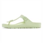 SM-03-SS2024-14a - Ανατομικά Ελαστικά Πέδιλα GIZEH BIRKENSTOCK Regular Faded Lime