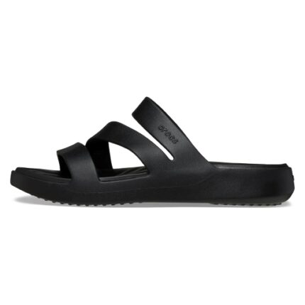 SM-10-SS2025-32a - Γυναικείες Παντόφλες CROCS Getaway Strappy Black