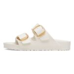 SM-03-SS2025-11a - Ανατομικά Ελαστικά Πέδιλα Big Buckle BIRKENSTOCK Narrow Eggshel
