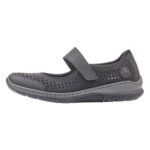 SM-25-SS2025-11a - Γυναικείες Μπαλαρίνες RIEKER Μαύρες