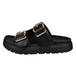 SM-04-SS2025-02a - Γυναικείες Παντόφλες Εξόδου BAGATT Μαύρες