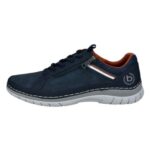 SM-05-SS2025-02a - Ανδρικά Καθημερινά Παπούτσια BUGATTI Dark Blue