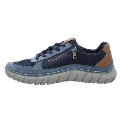 SM-05-SS2025-03a - Ανδρικά Καθημερινά Sneakers BUGATTI Dark Blue
