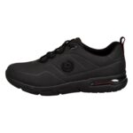 SM-05-SS2025-05a - Ανδρικά Sneakers BUGATTI με Ανάγλυφο Μαύρα